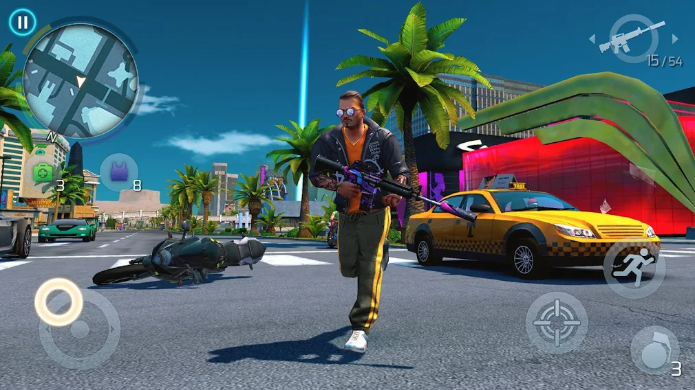 Download Gangstar Vegas Mod Apk v6.3.0f Unlimited Diamonds and Everything for Android and iOS 3