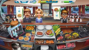 Download Cooking Fever Mod Apk v19.0.0 Unlimited Diamonds, Coins, and All Recipes Unlocked for Free 1