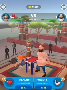 Download Slap Kings Mod Apk v1.4.7 Unlimited Money, One Hit Knock, & Free VIP for Android & iOS 3